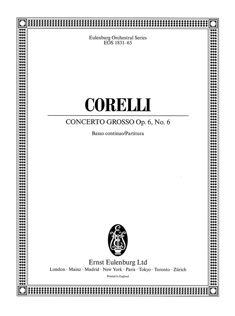 Concerto grosso F-Dur op. 6/6